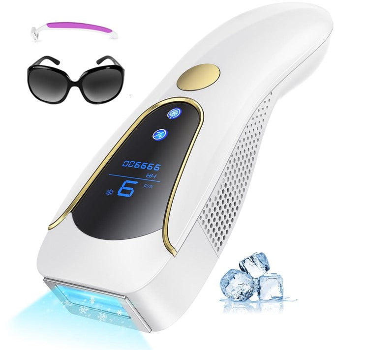 Epilator IPL SINZO®, 9 Trepte de intensitate cu Functie de Racire, Epilare definitiva fara durere, 999.999 impulsuri, Tehnologie IPL