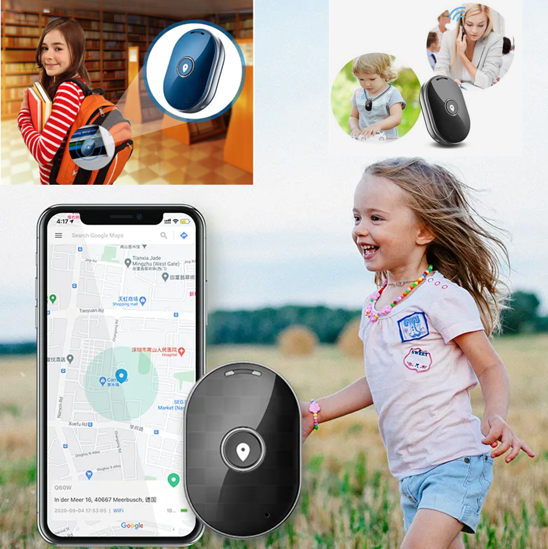 Mini GPS tracker, Dispozitiv localizare si monitorizare, cartela SIM, buton SOS, Istoric traseu