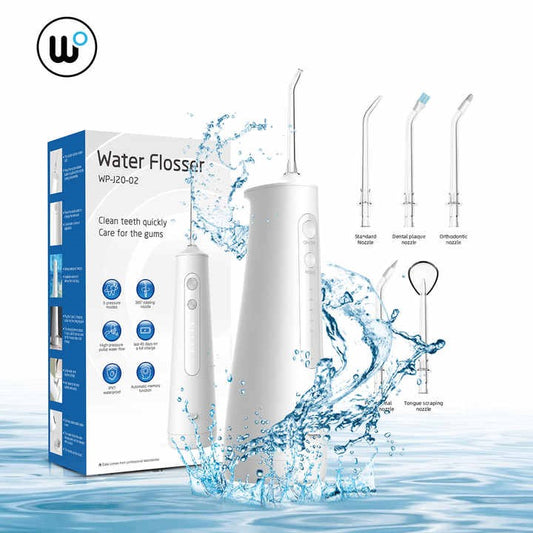 Irigator Oral Profesional pentru Dus Bucal, 5 Programe, Portabil, Incarcare Type C
