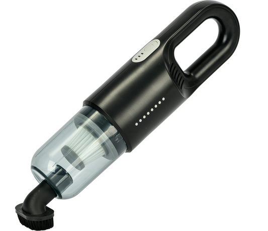 Aspirator de mana pentru Masina si Uz casnic, Fara fir,  11.1V, 0.7l, Putere 8.000 PA, Autonomie 35 minute, cu filtru HEPA