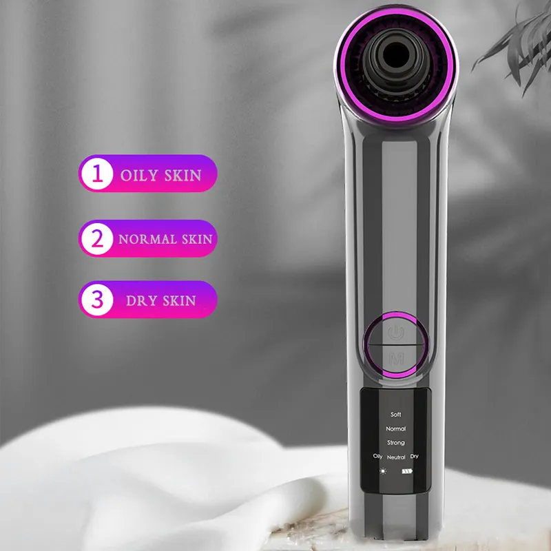 Aparat de Indepartat Puncte Negre, cu Vacuum SINZO®, 5 tipuri de cap de aspiratie, 3 programe de aspirare, 3 moduri de reglare a vitezei, incarcare USB