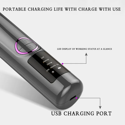 Aparat de Indepartat Puncte Negre, cu Vacuum SINZO®, 5 tipuri de cap de aspiratie, 3 programe de aspirare, 3 moduri de reglare a vitezei, incarcare USB