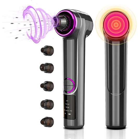 Aparat de Indepartat Puncte Negre, cu Vacuum SINZO®, 5 tipuri de cap de aspiratie, 3 programe de aspirare, 3 moduri de reglare a vitezei, incarcare USB